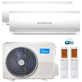 Klimatizácia Multisplit Midea Xtreme Save 2x 2,6kW vonk.j. 4,1kW